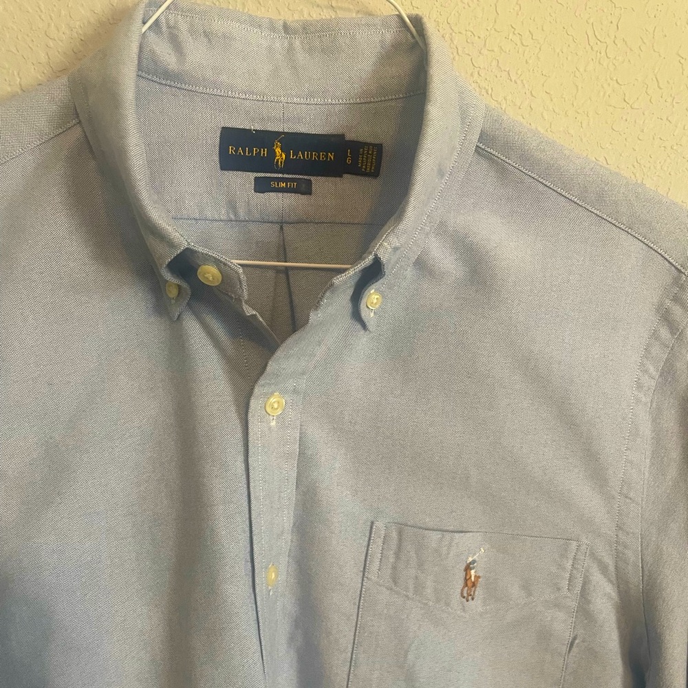 Polo long sleeve button down